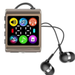 Headphones with screen